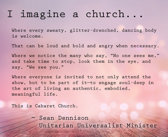 Cabaret Church - Tree Of Life Unitarian Universalist Congregation